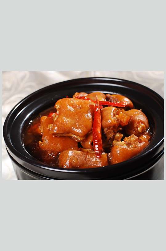 秘制太爷猪手美食高清图片