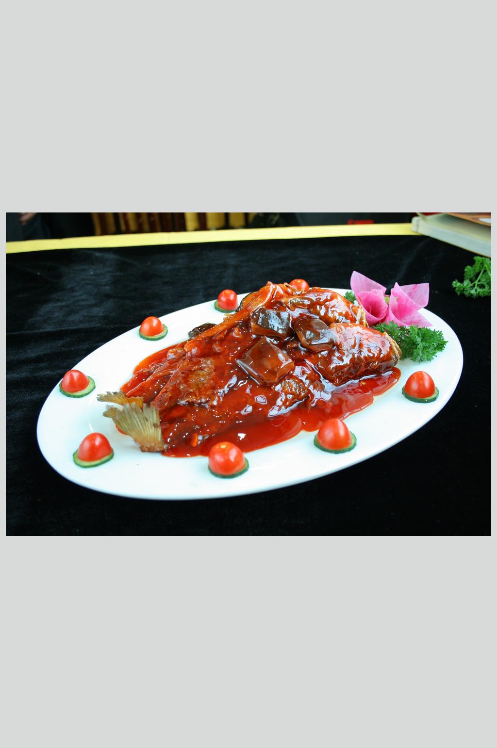 红烧黄鱼酒店餐厅美食图片素材