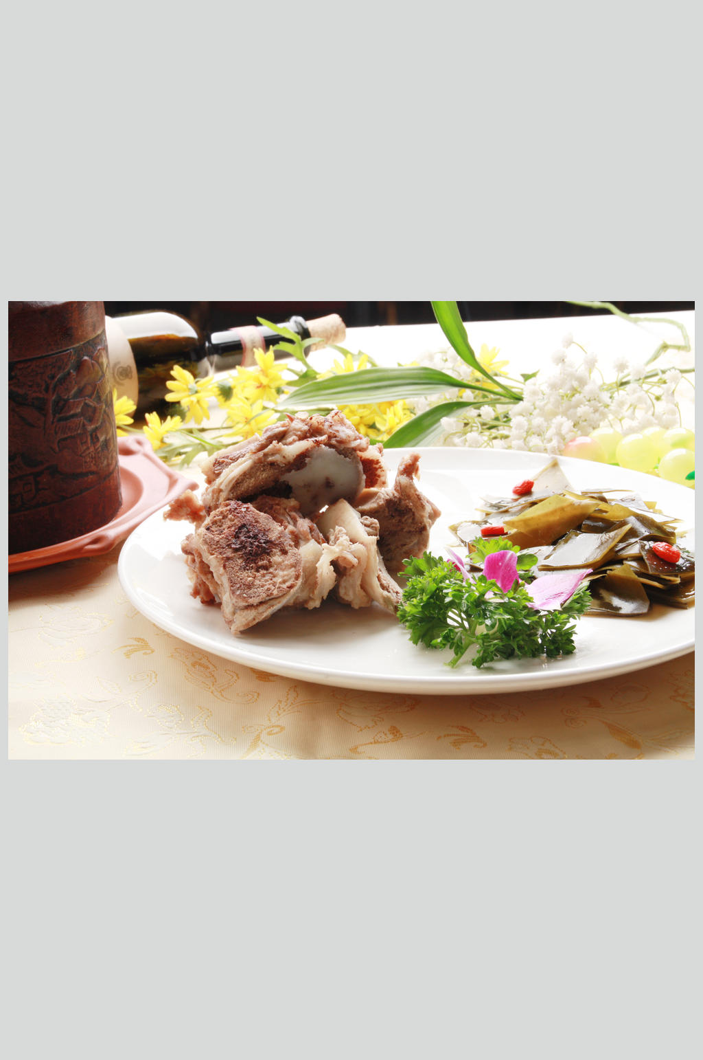 龙骨海带汤餐饮美食图片素材