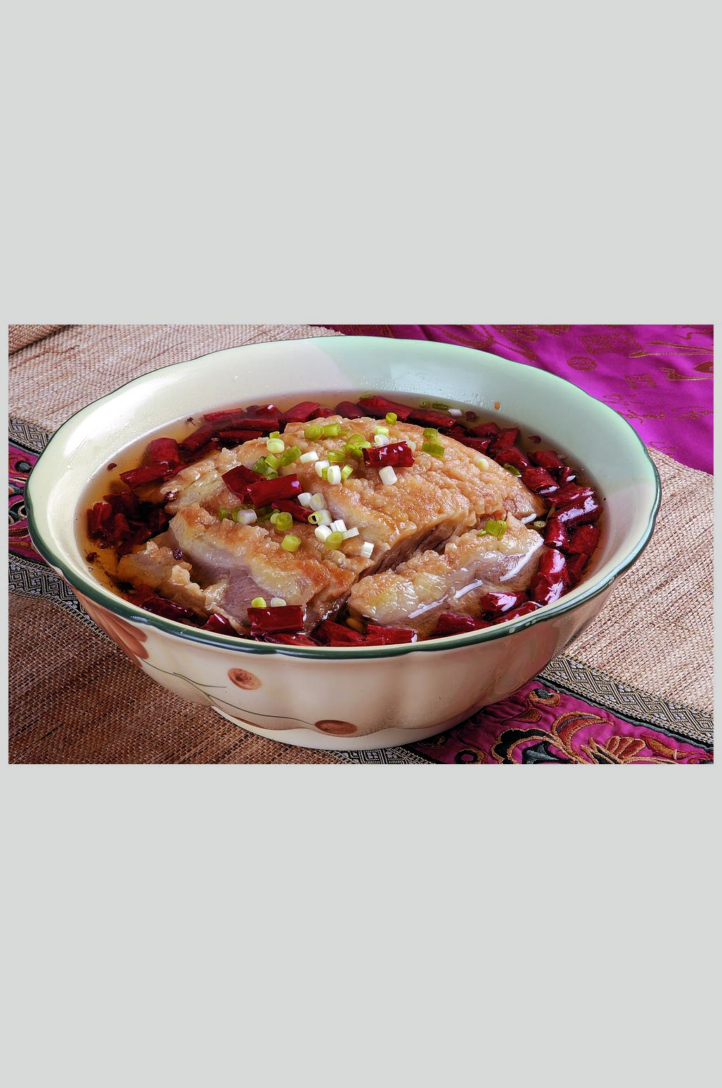 泼辣酥肉素材