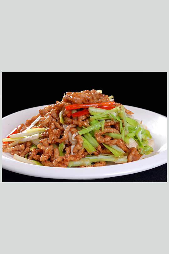 韭黄肉丝