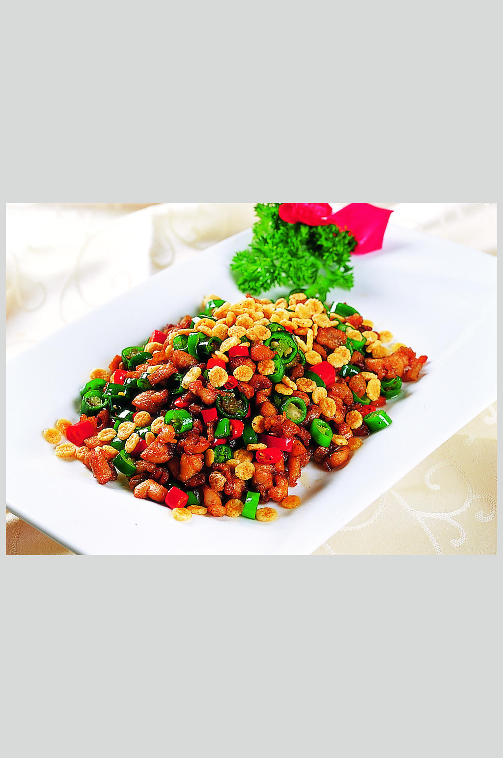 口味小香鸡素材