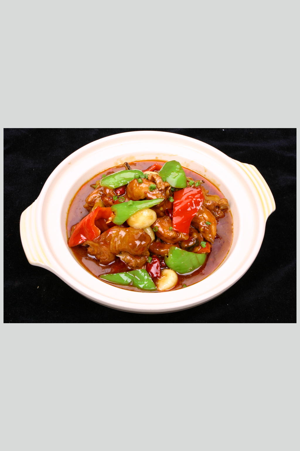 常德红油土鸡钵素材