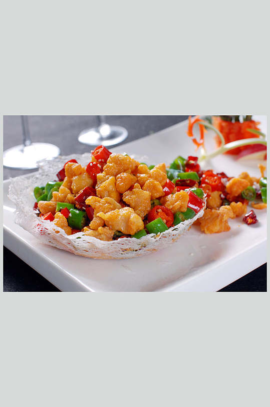 餐饮美食高清图片雀巢黄金骨