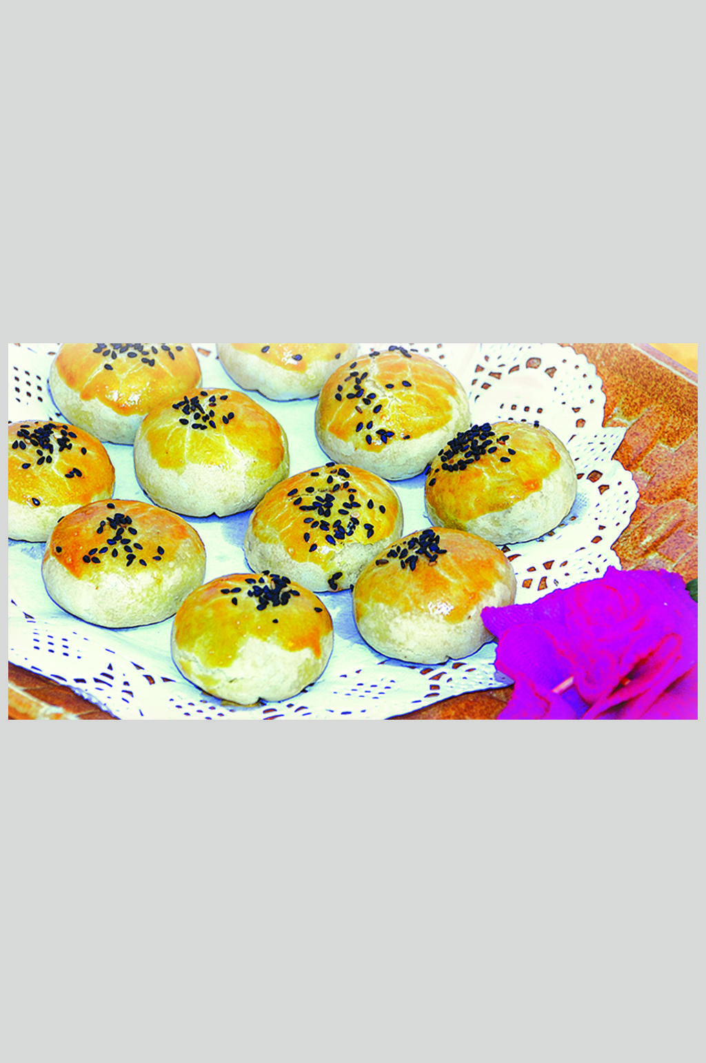 皖南酥烧饼素材