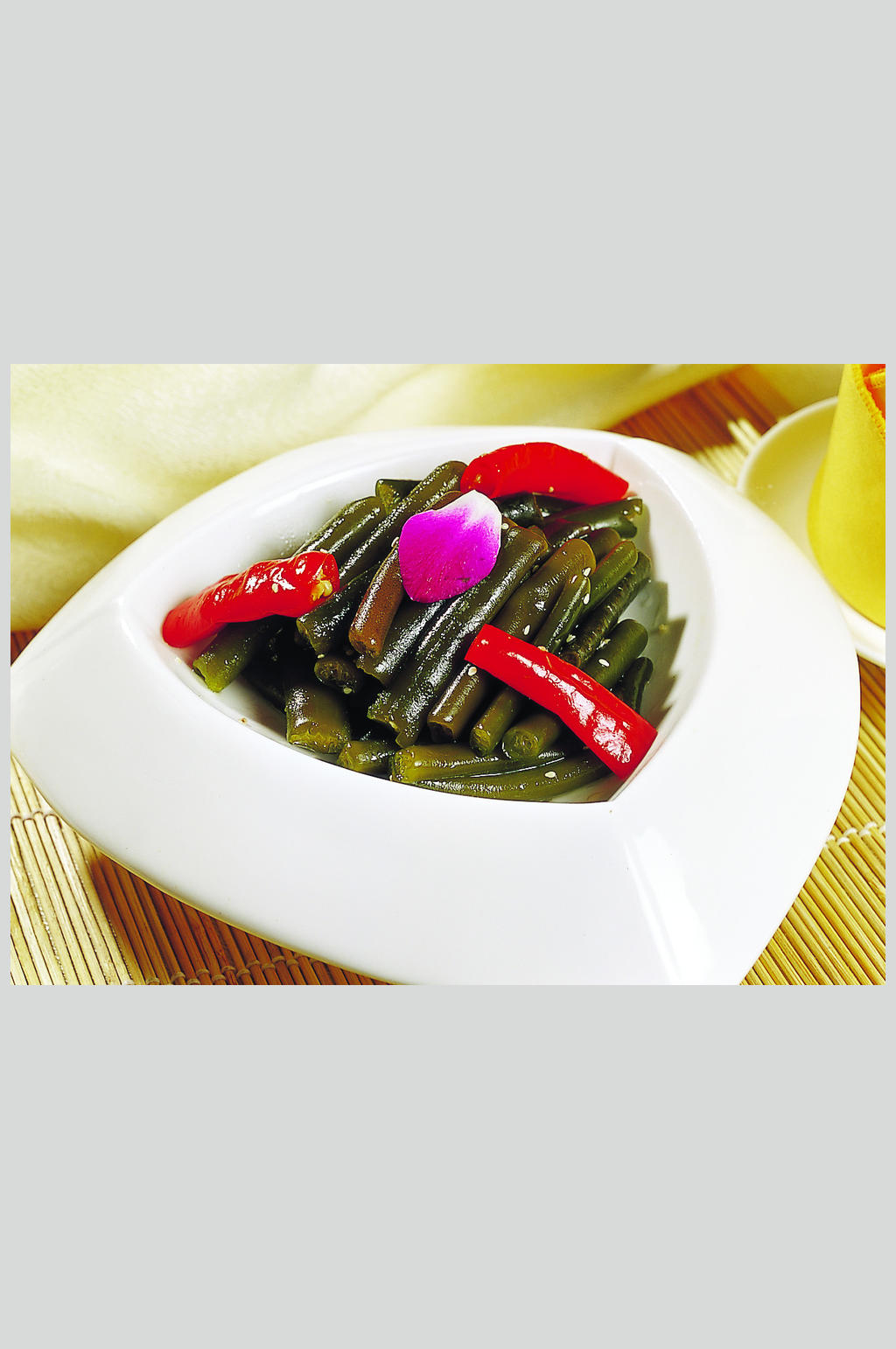泡椒海笋美食高清图片素材