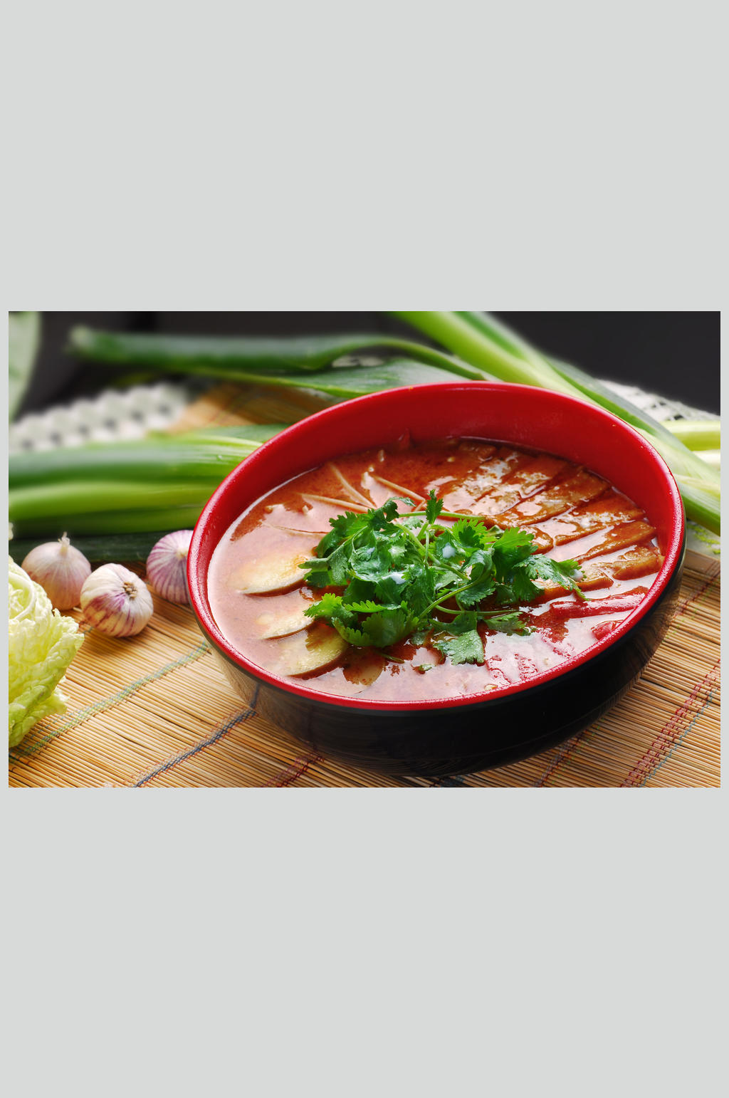 马来西亚海鲜汤粉素材