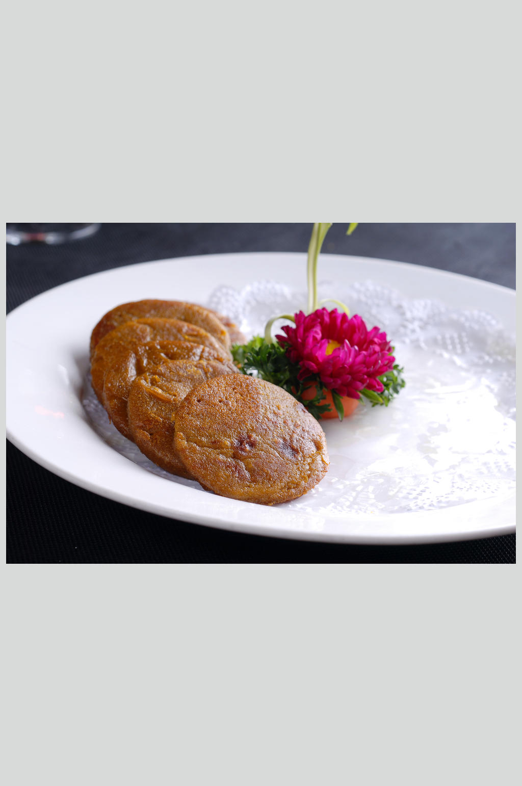 小吃苦荞煎饼素材