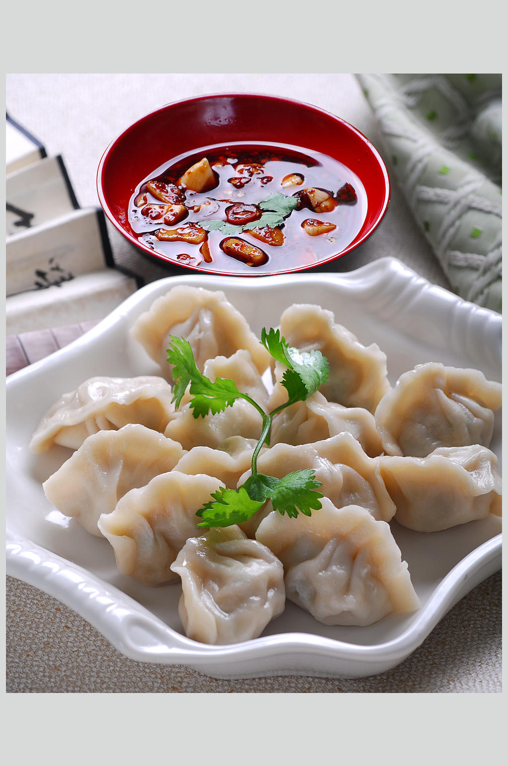 点心拨鱼饺子素材