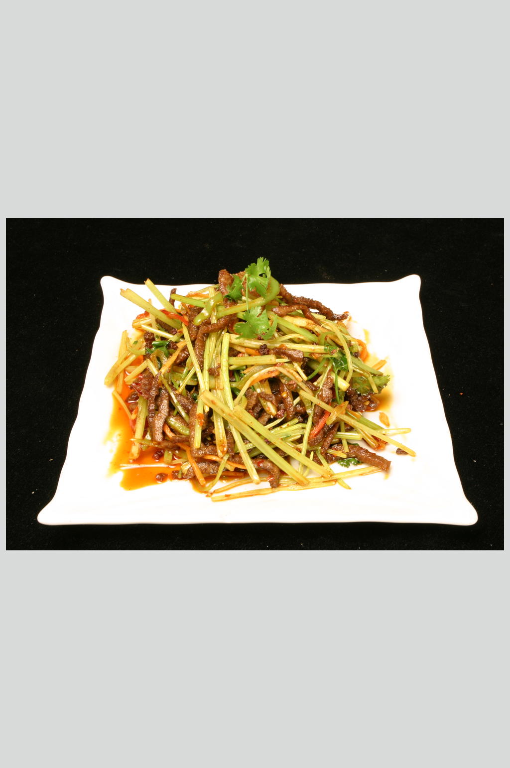 干煸牛肉丝素材