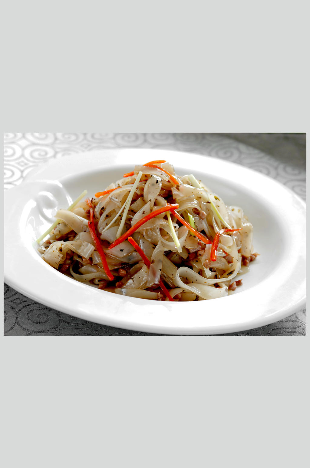高清美食餐饮图片榄菜炒河粉素材