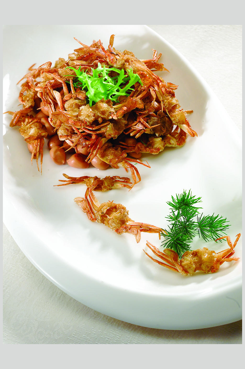 香酥迷你蟹美食高清图片素材