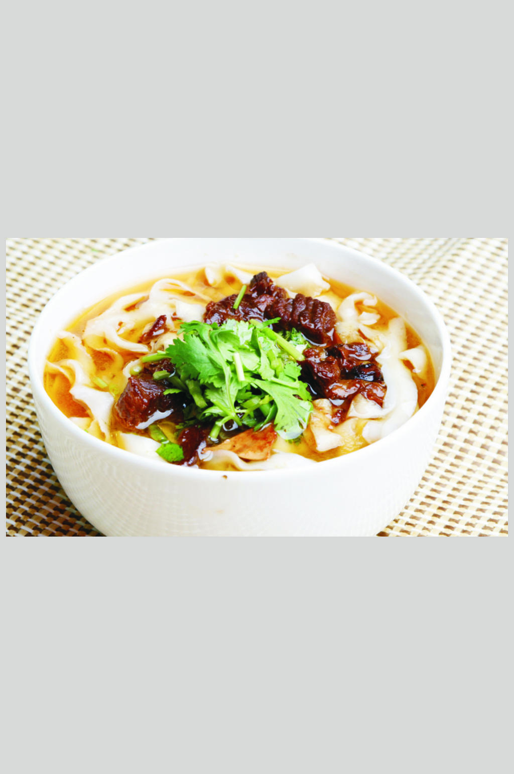 牛肉刀削面素材