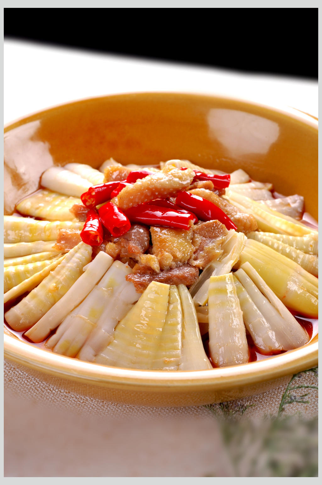 热菜东篱煎仔鹅酒店餐饮美食图片素材