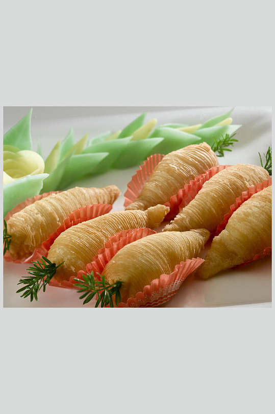 千层萝卜酥美食高清图片