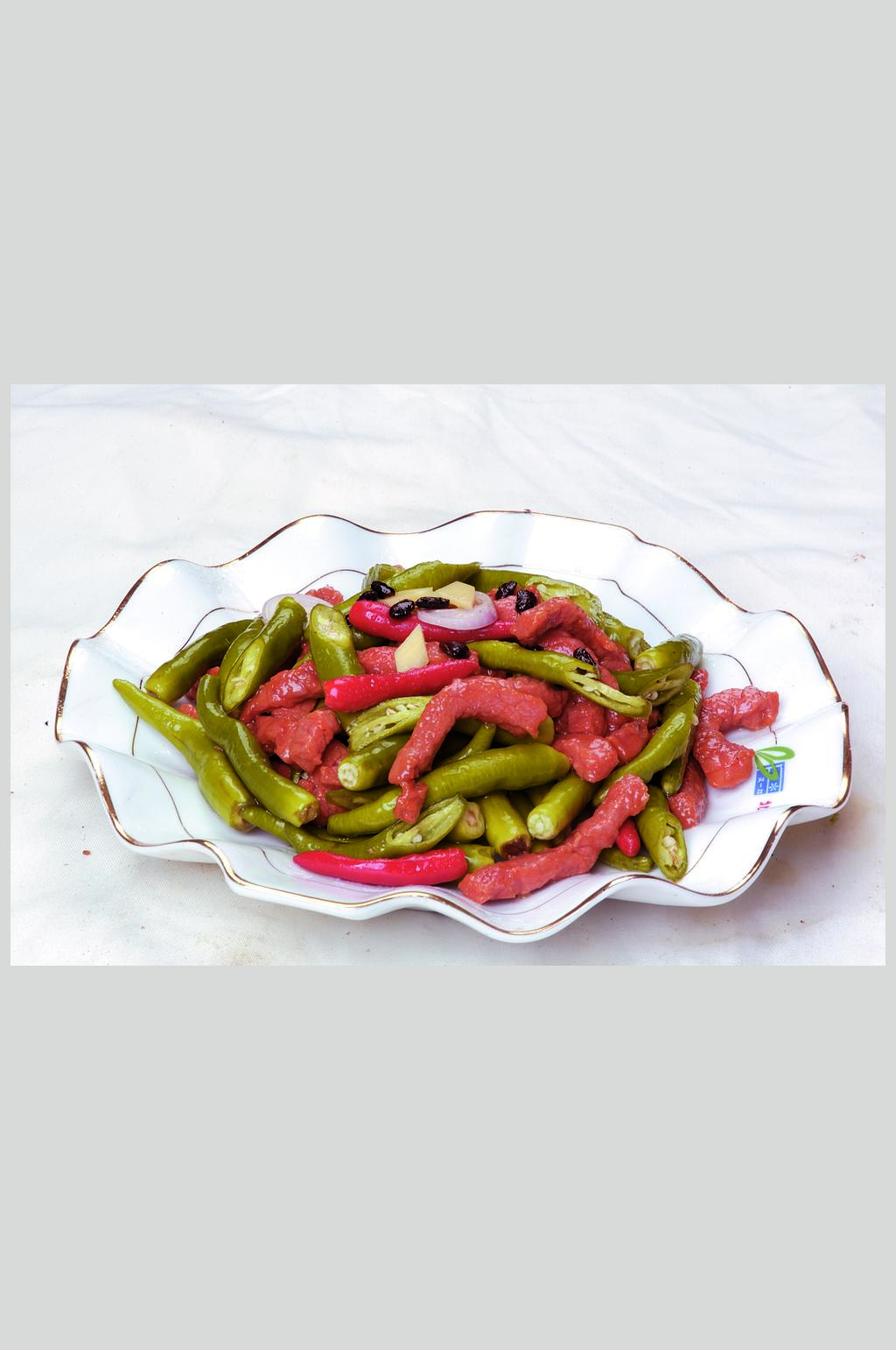 杭椒牛柳素材