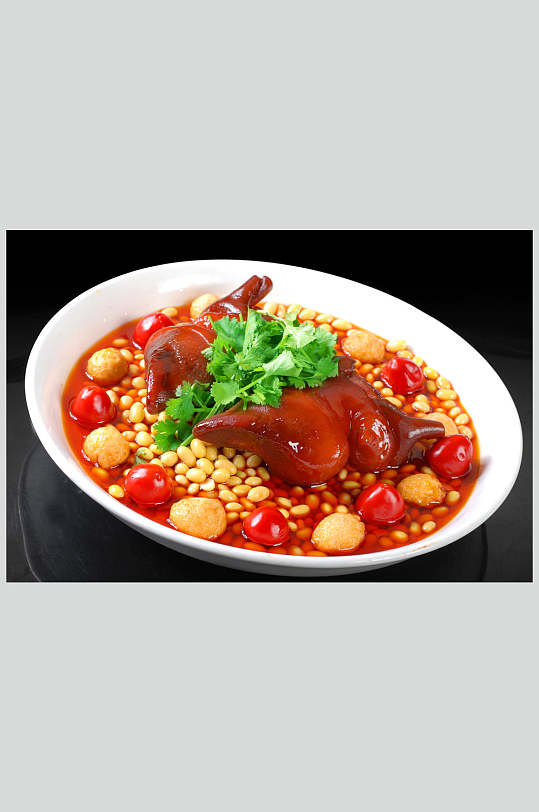 餐饮美食高清图片一品牛掌-众图网