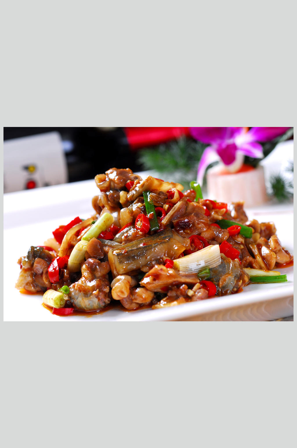 湘菜-龙牌水鱼仔素材