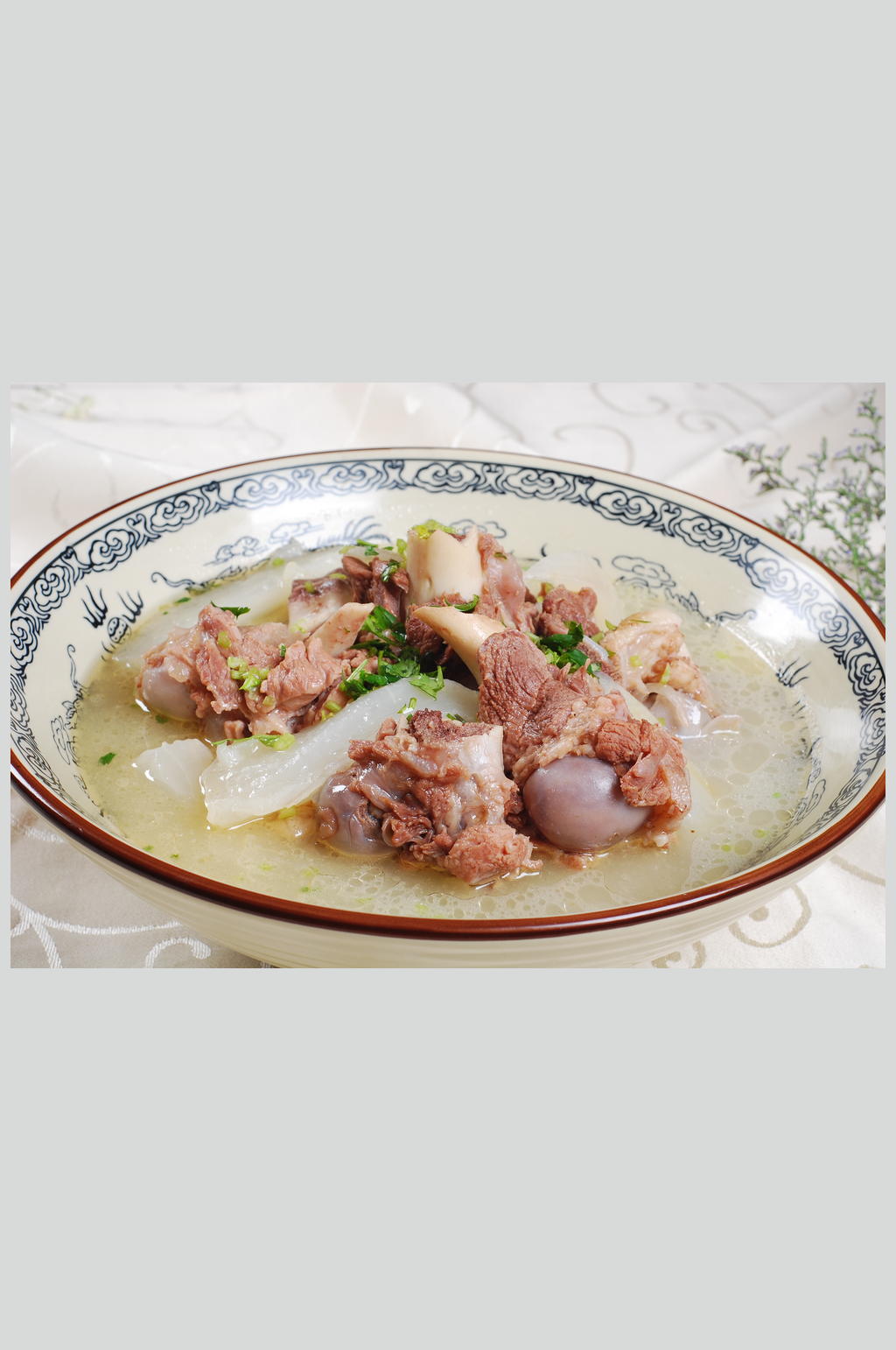 养生钙骨煲素材