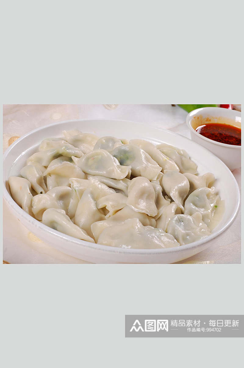饺子荤素美食高清图片素材