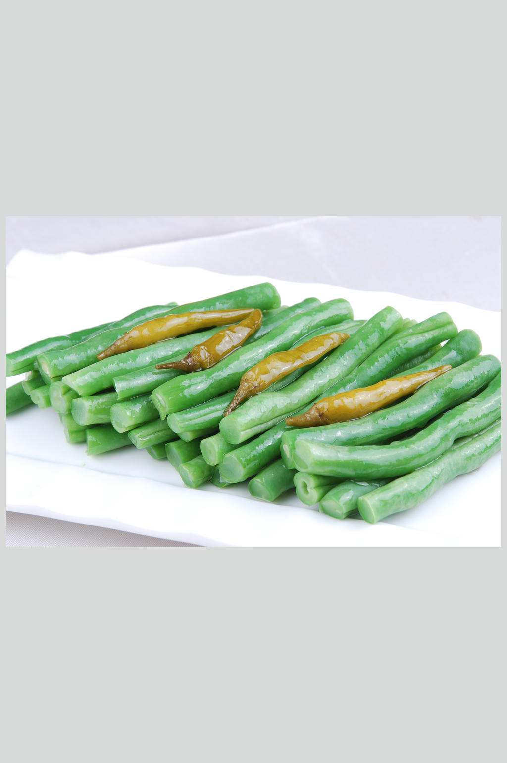 风味豆角素材