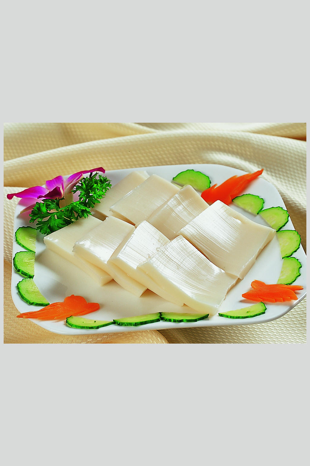 椰汁糕美食图片素材