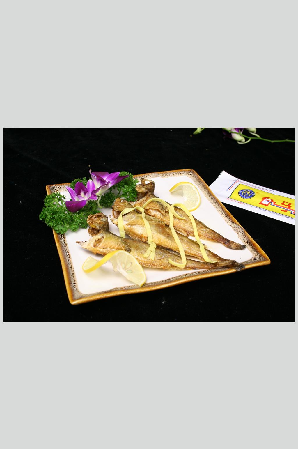 煎多籽鱼常菜美食图片素材