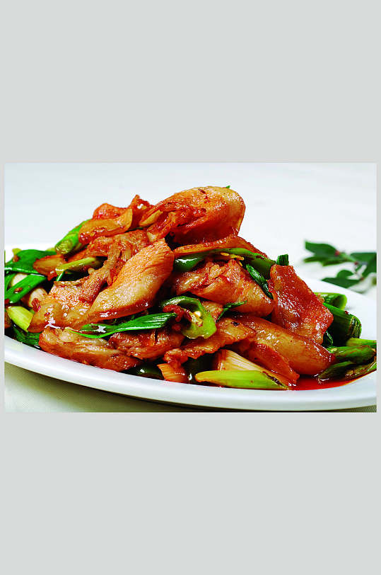 家常回锅肉美食高清图片