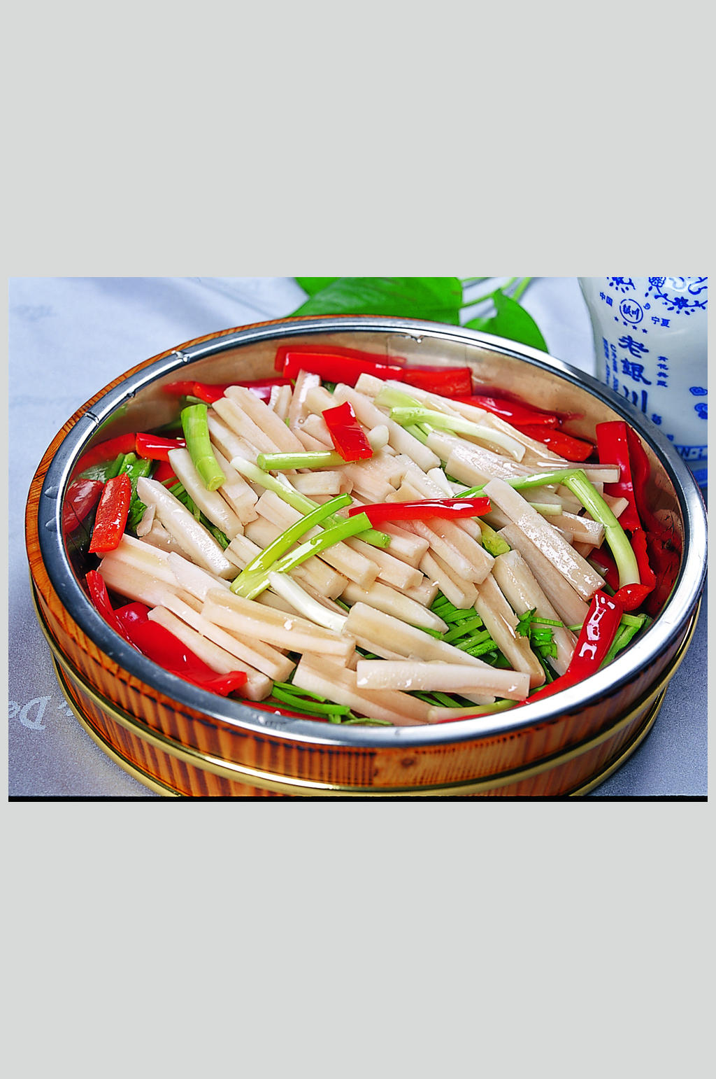 麦芹莲藕美食高清图片素材