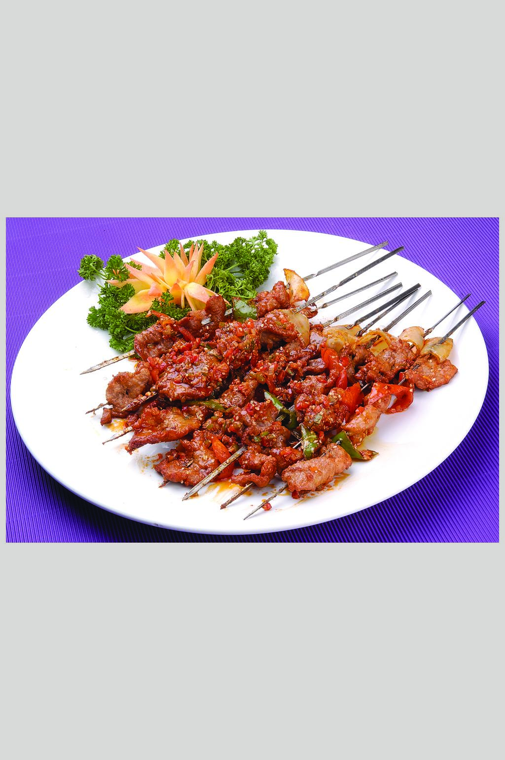 飞箭鹿肉串素材