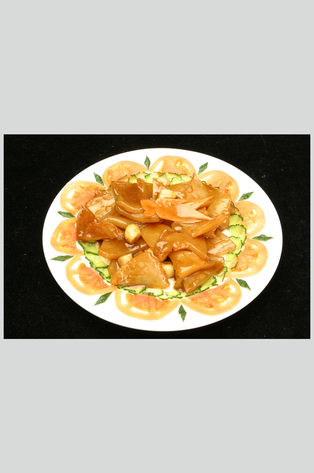 红烧裙边美食高清图素材