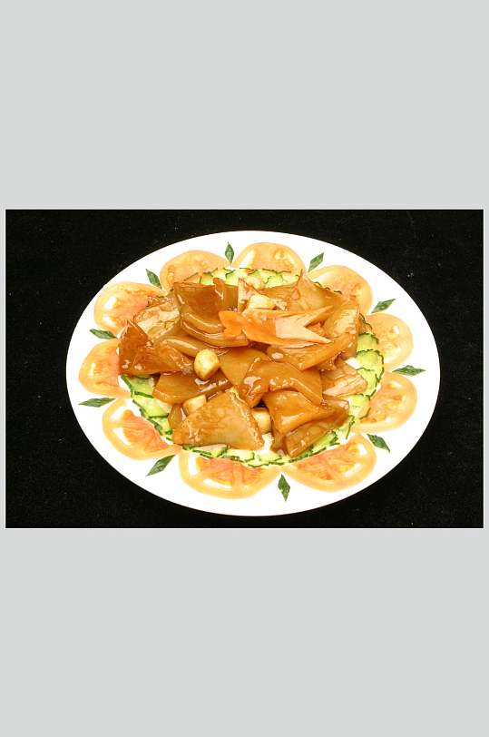 红烧裙边美食高清图