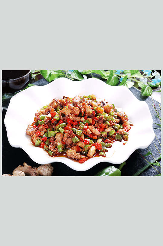 小煎鸡美食图片