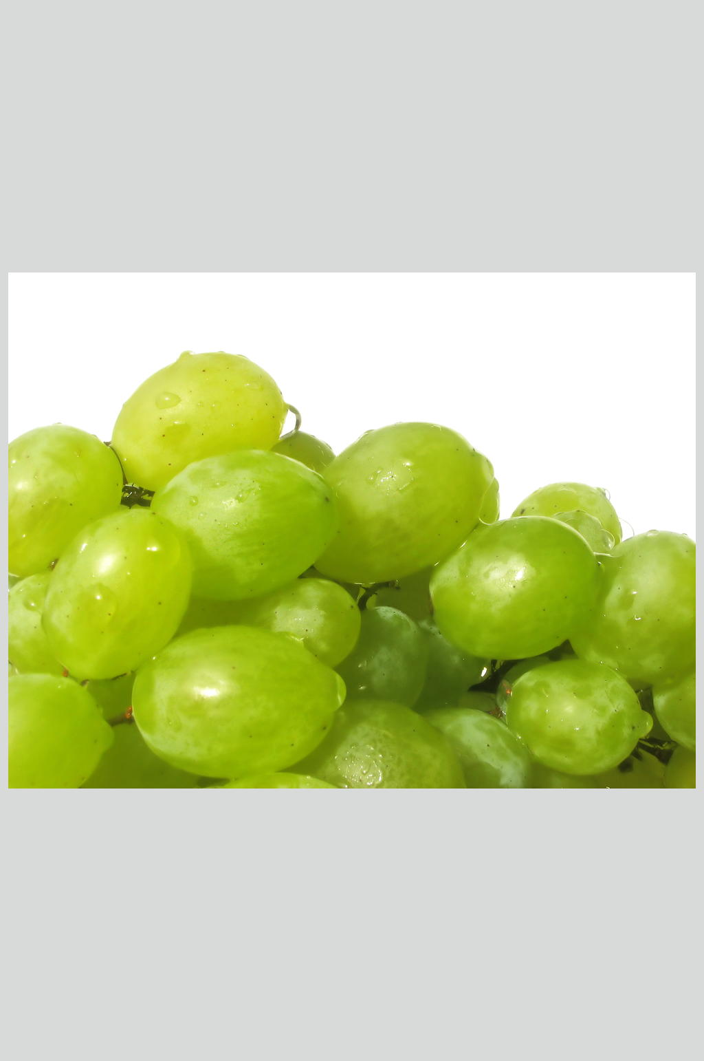 绿葡萄水果美食图片素材