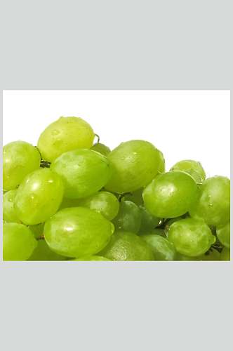 绿葡萄水果美食图片