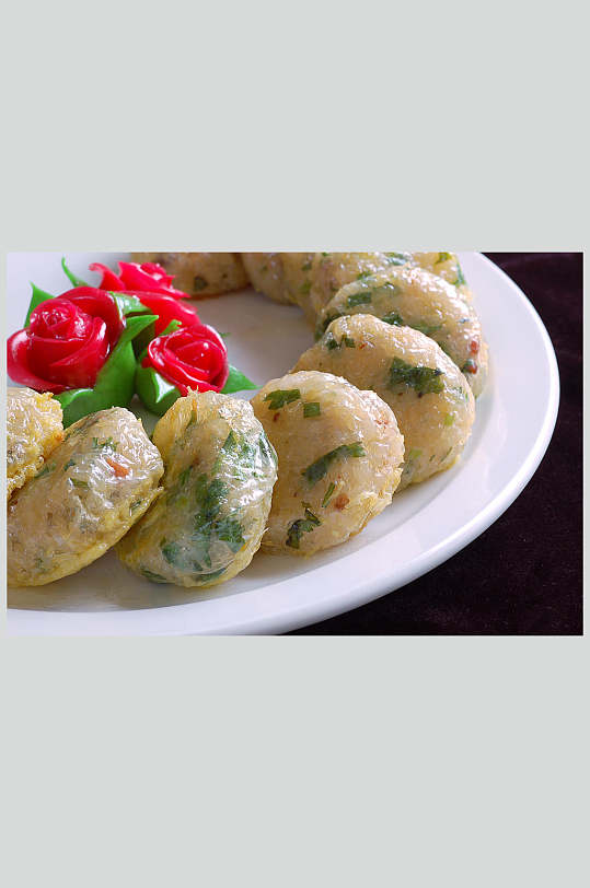 小吃香煎糯米包