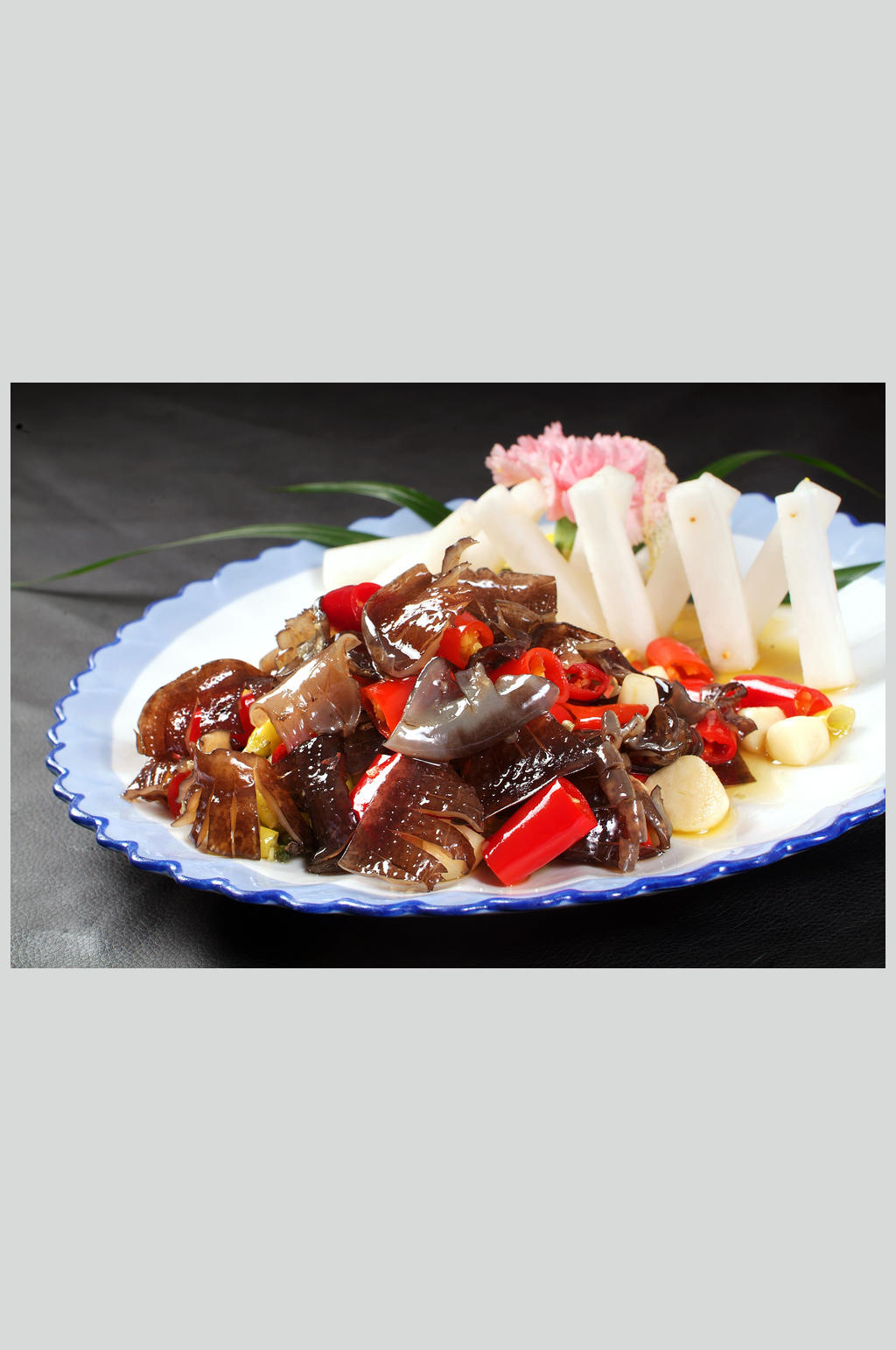 高清美食餐饮图片泡椒裙边素材