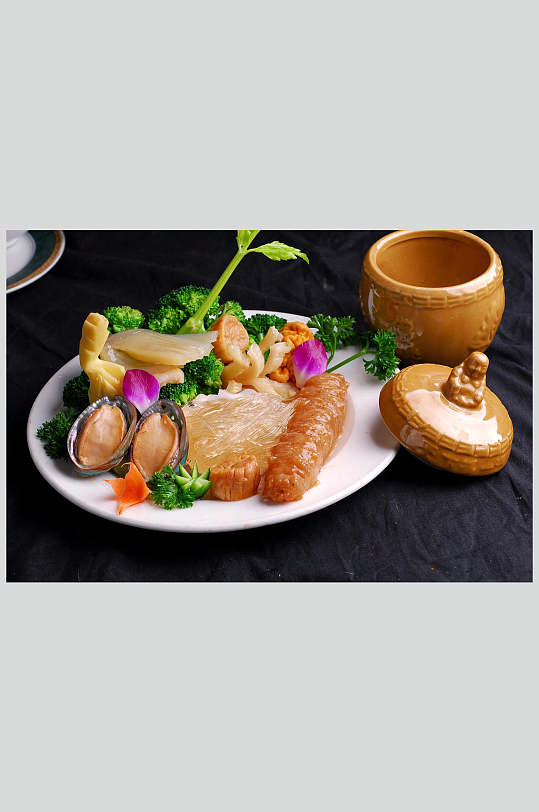 至尊餐饮美食高清图片广式佛跳墙