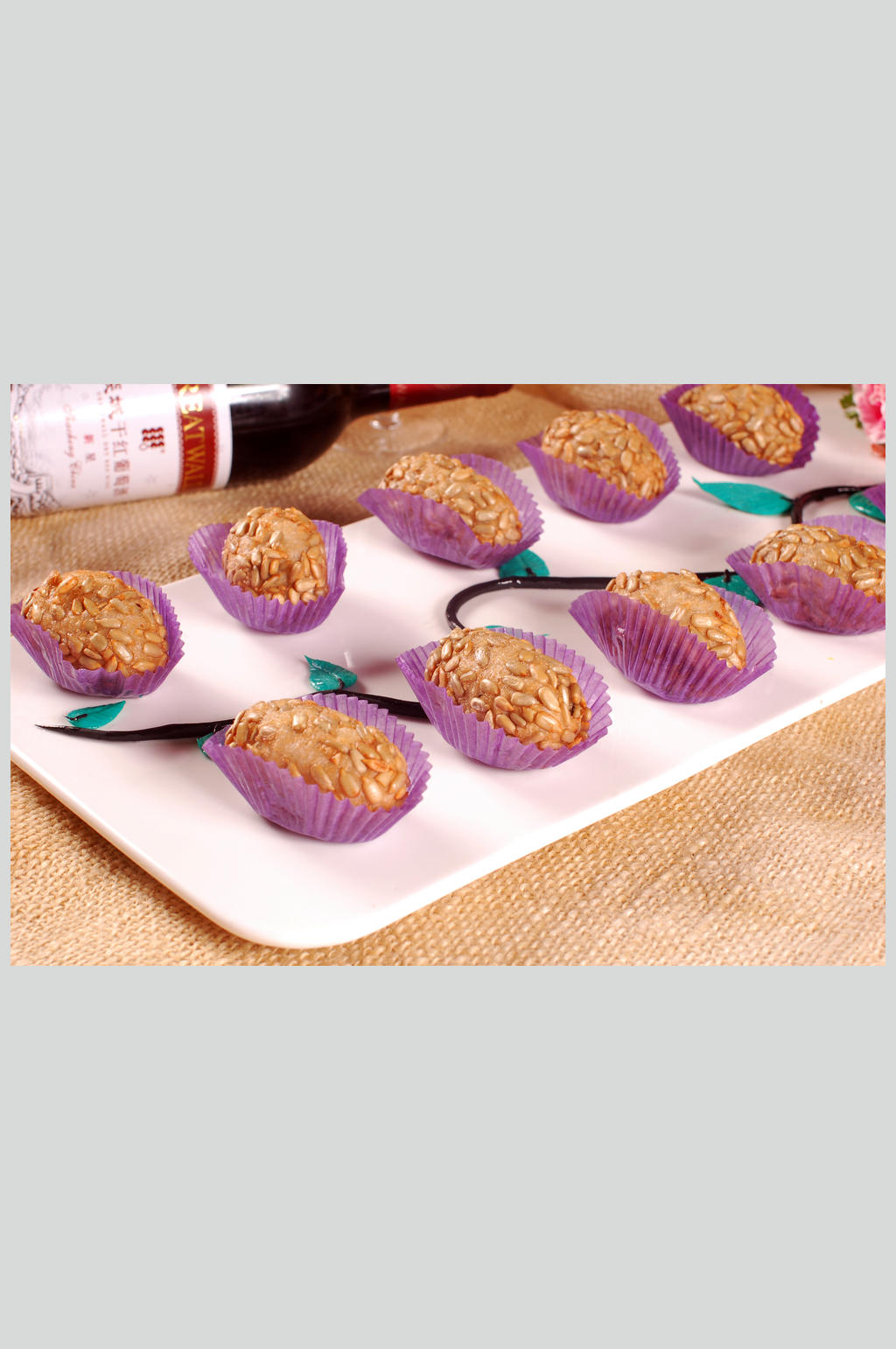 香酥瓜仁枣素材