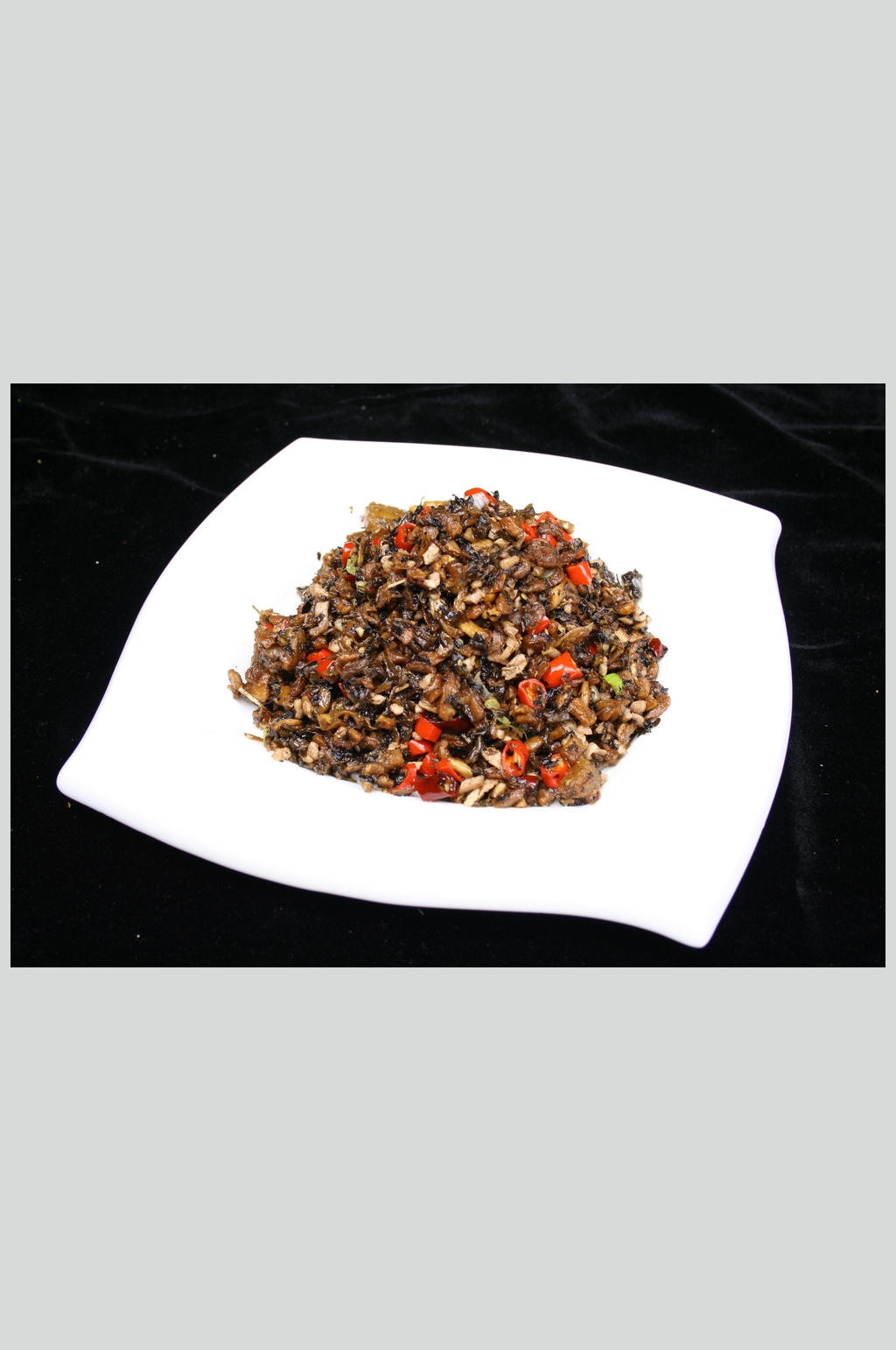小炒外婆菜素材