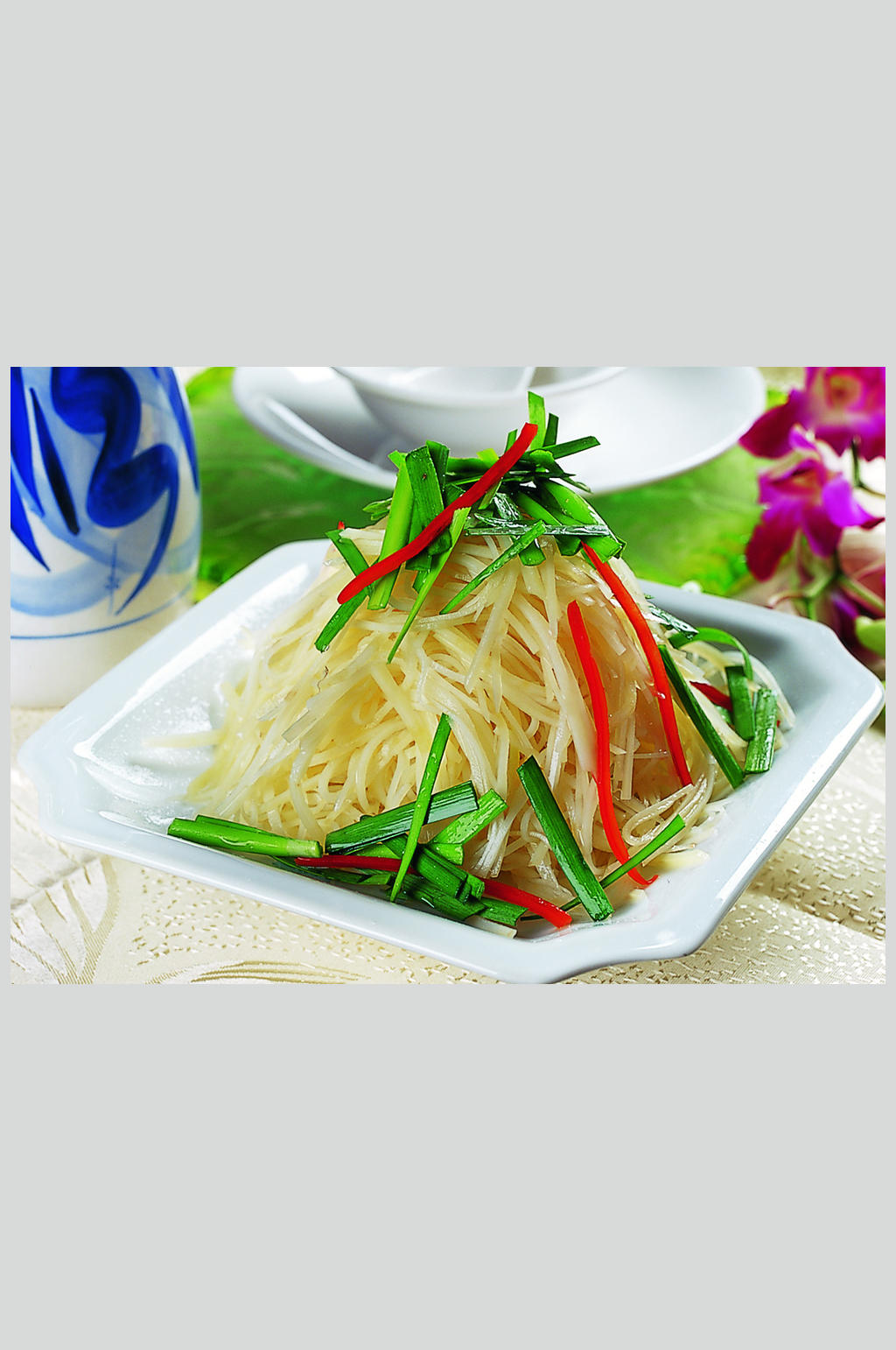 素鲍鱼丝素材