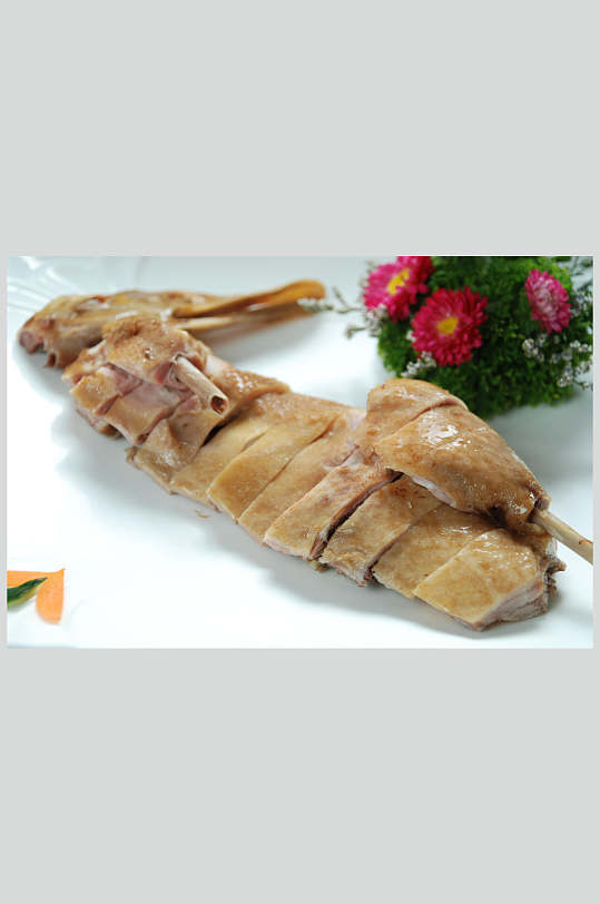 盐水鸭美食高清图片