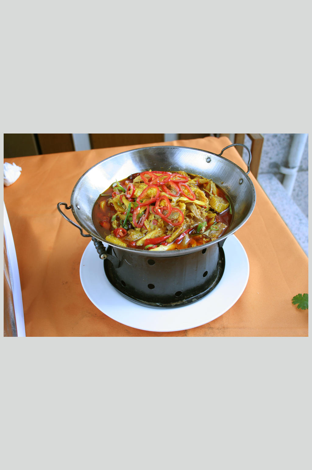 干锅手撕鸡素材