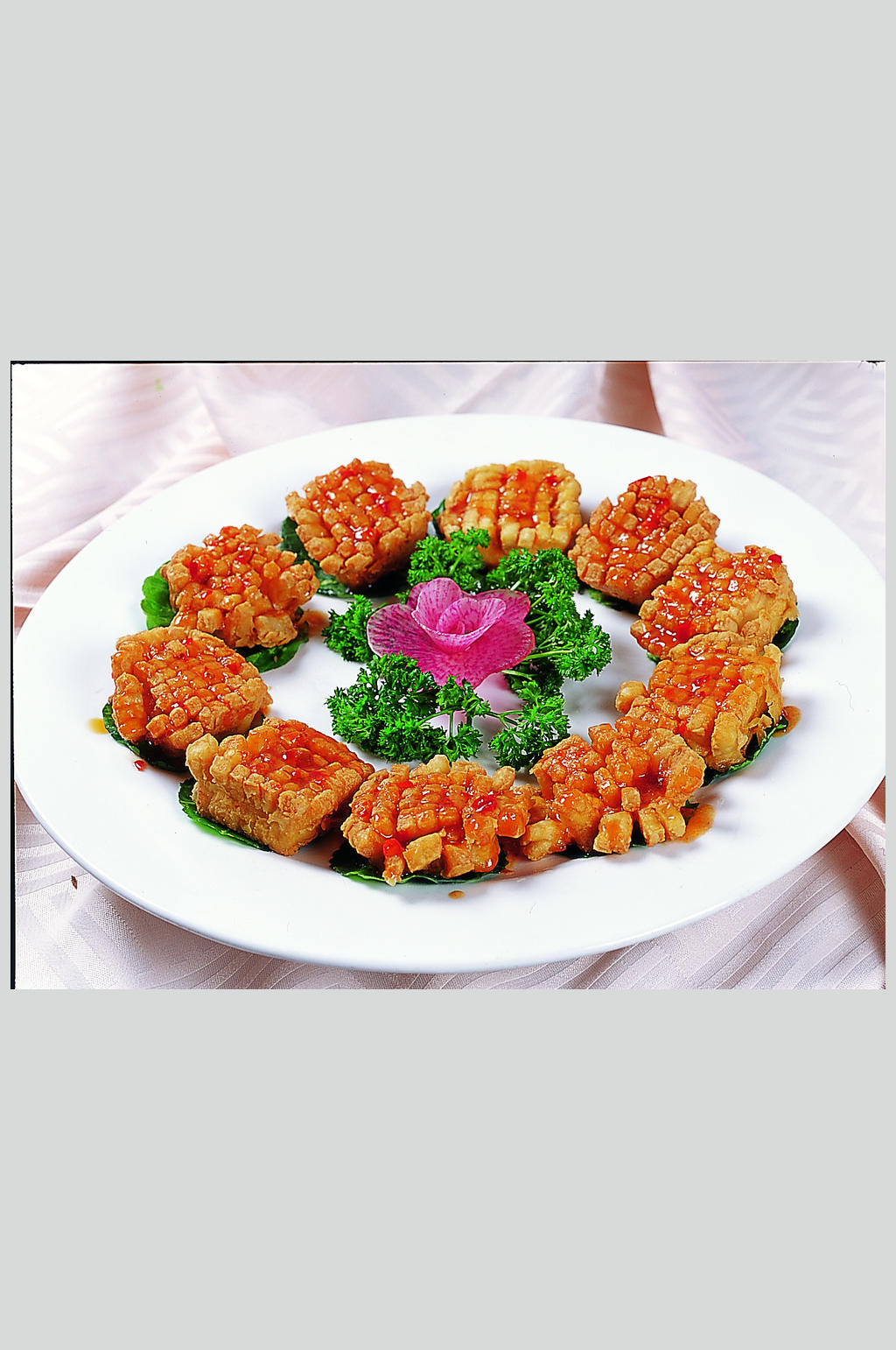 菊花豆腐素材