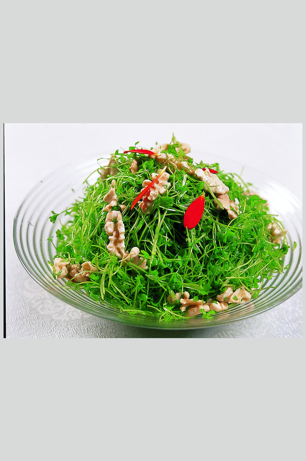 椿芽桃仁素材