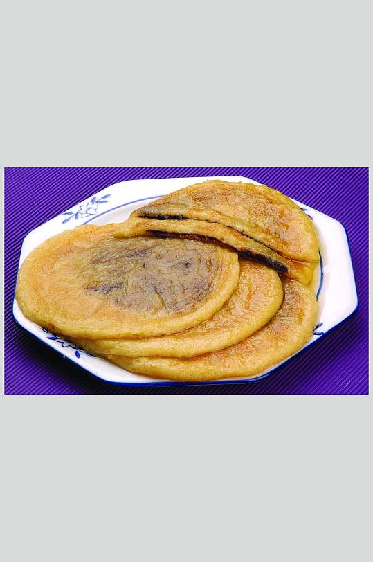 大黄米饼美食高清图片