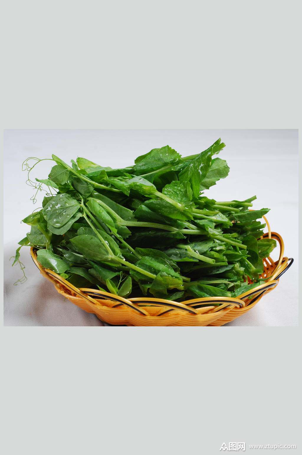 豌豆尖美食餐饮图片