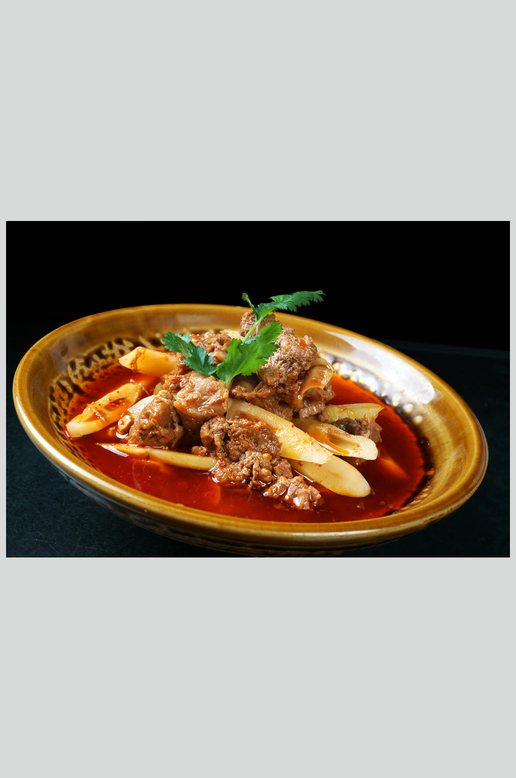 餐饮美食高清图片笋子烧牛肉素材