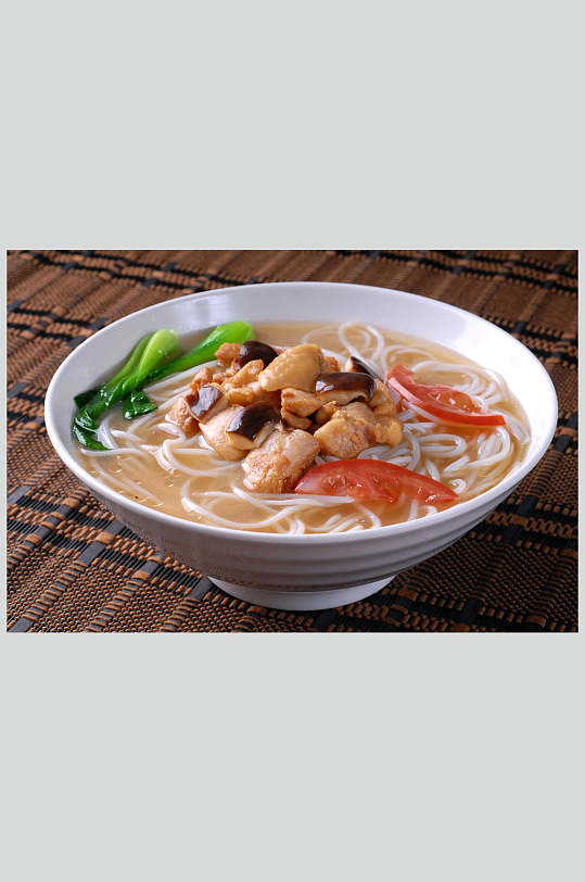 香菇炖鸡米线