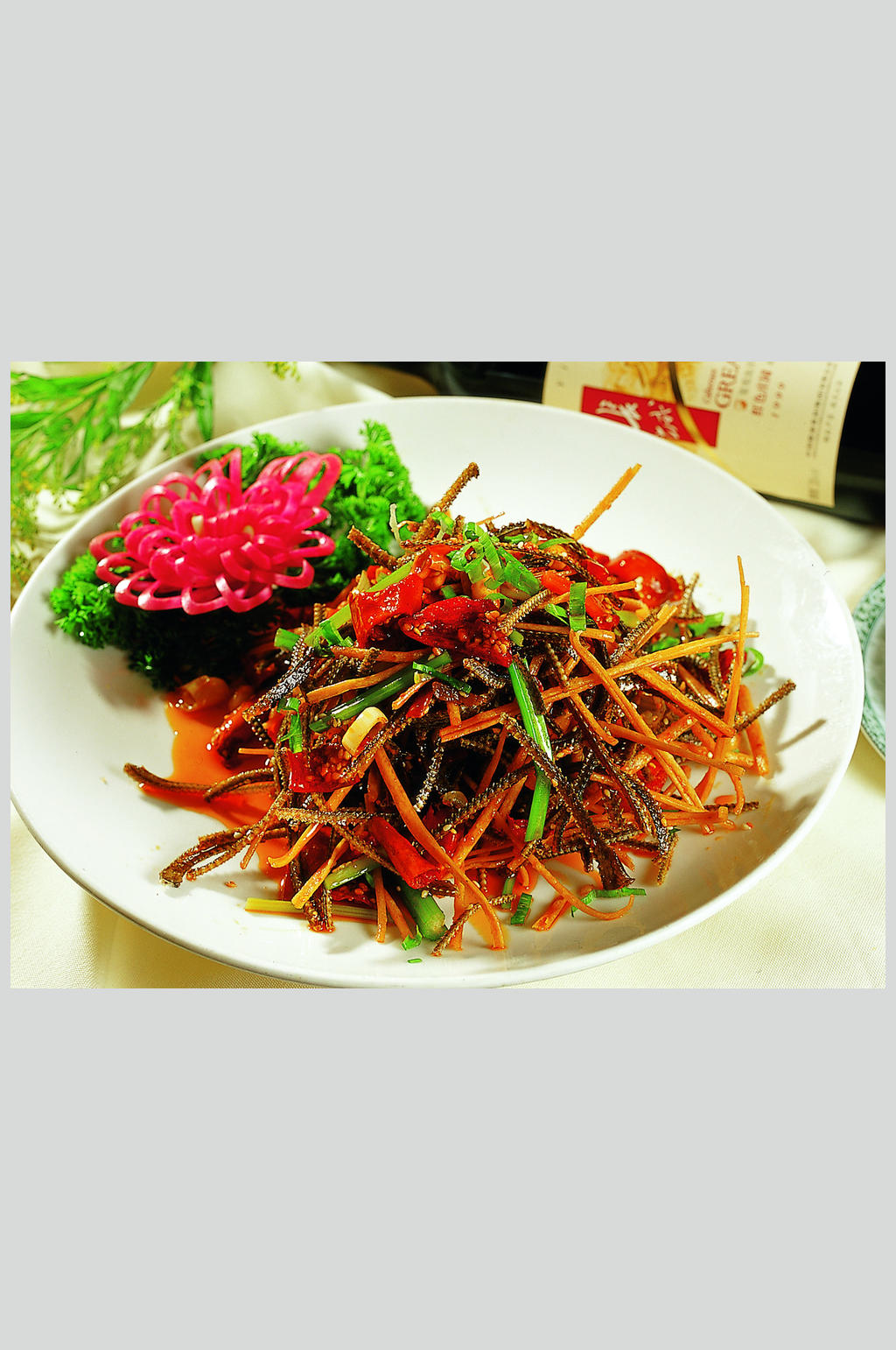酥香地龙骨美食高清图片素材
